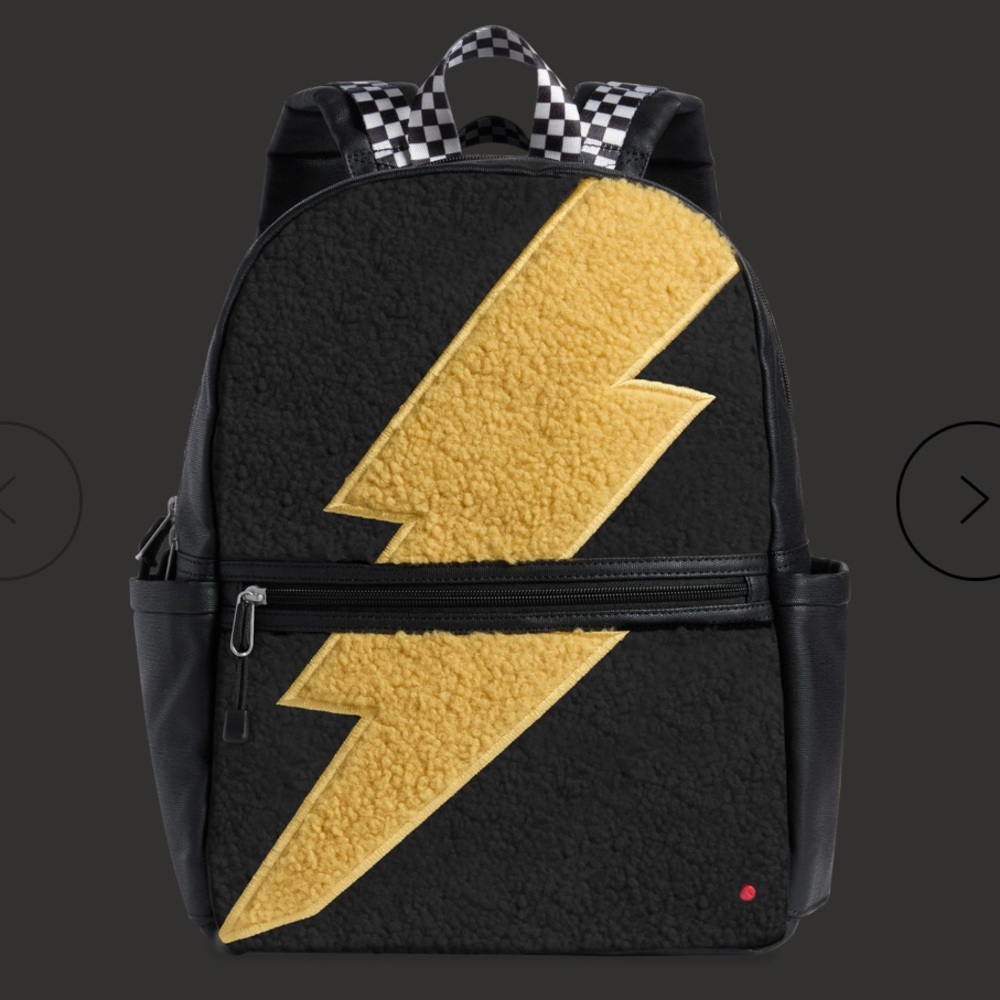 STATE Kids Backpack with Bold Gold Lightning